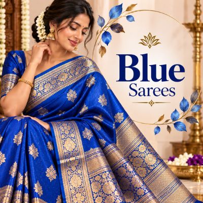 Blue sarees