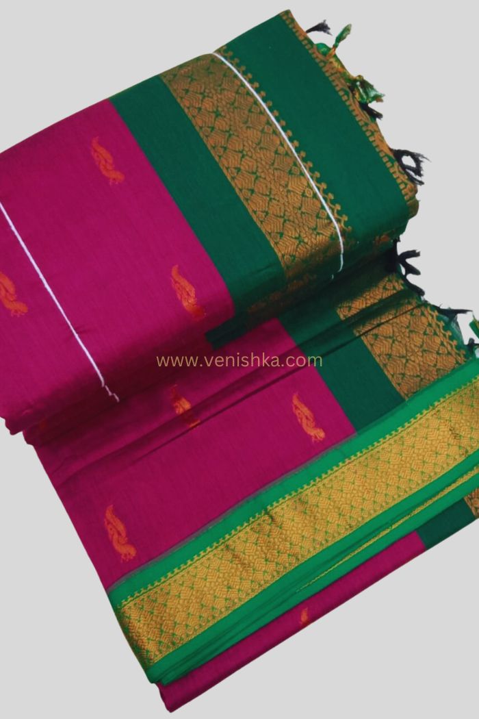 Kalyani Cotton Maroon