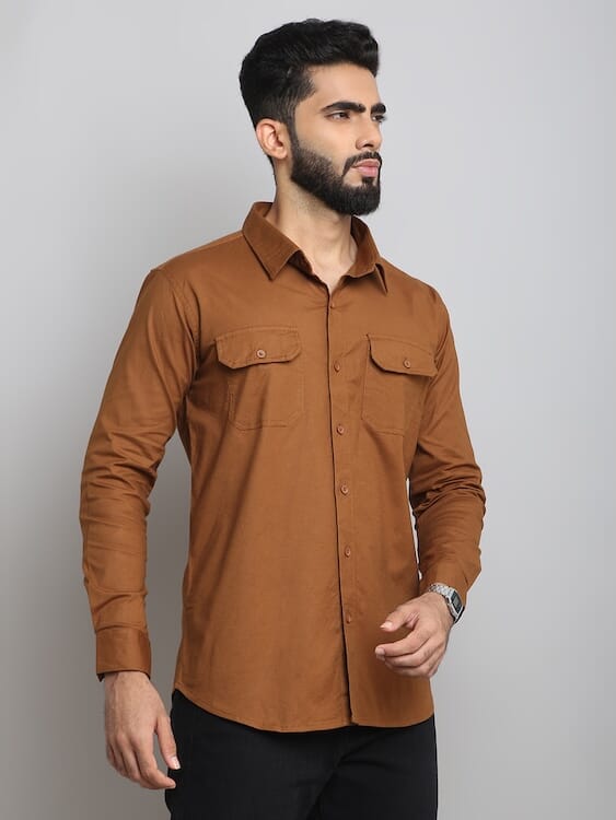 ODCC 2POCKET  SHIRT F/S YM0728 - 4