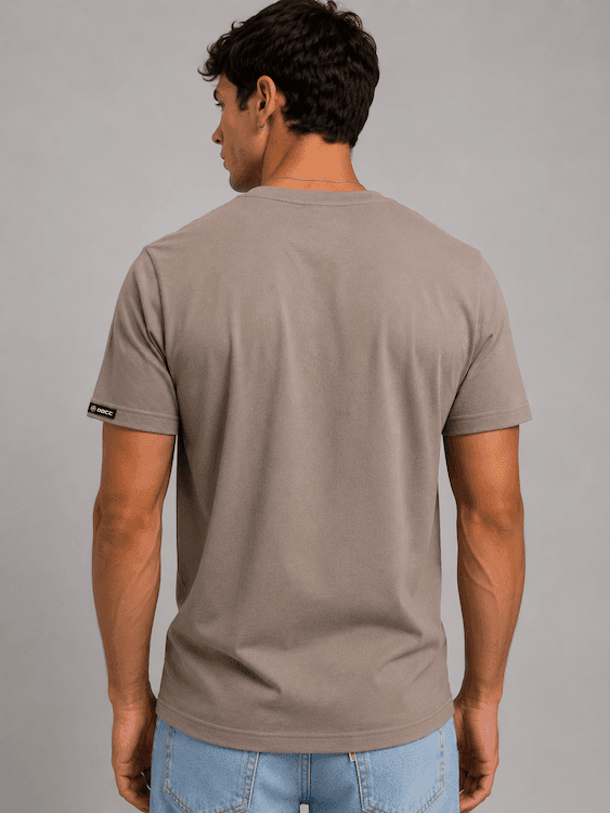 ODCC ROUND NECK PRINTED HALF SELEEVS T02532 - 5