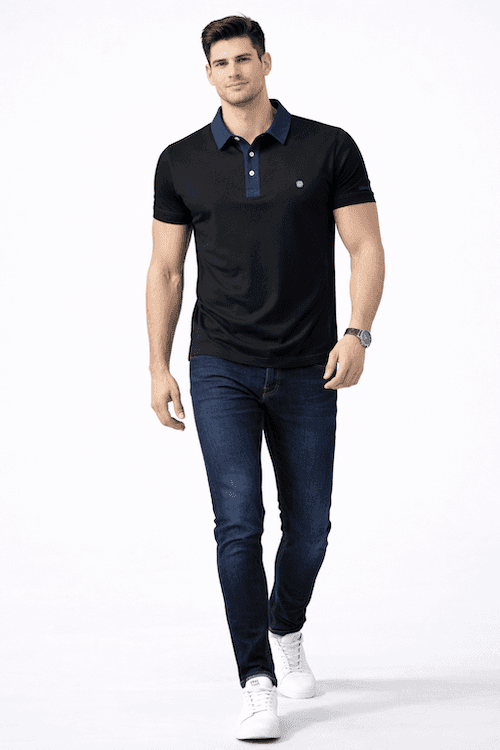 ODCC DENIM COLLAR H/S T02511 - 4
