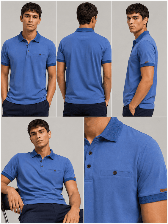 ODCC COLLAR  HALF SELEEVS T02547 - 7