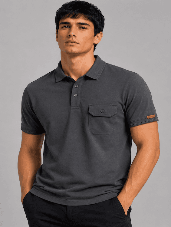 ODCC COLLAR HALF SELEEVS T02548 - 2