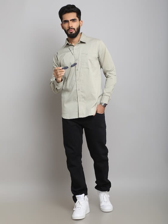 ODCC 1POCKET  SHIRT F/S YM0717 - 5