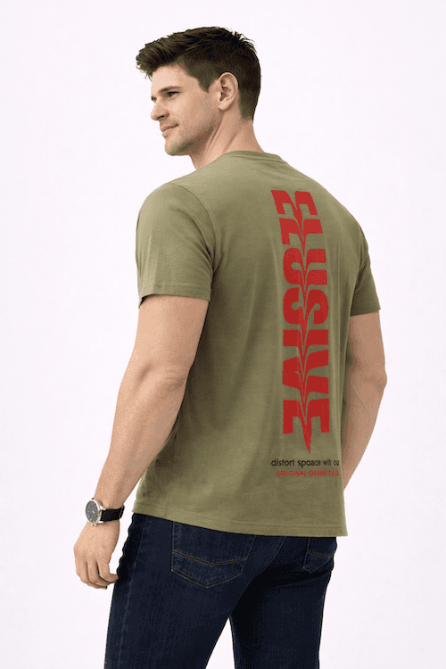 ODCC ROUND NECK PRINTED HALF SELEEVS T02515 - 3