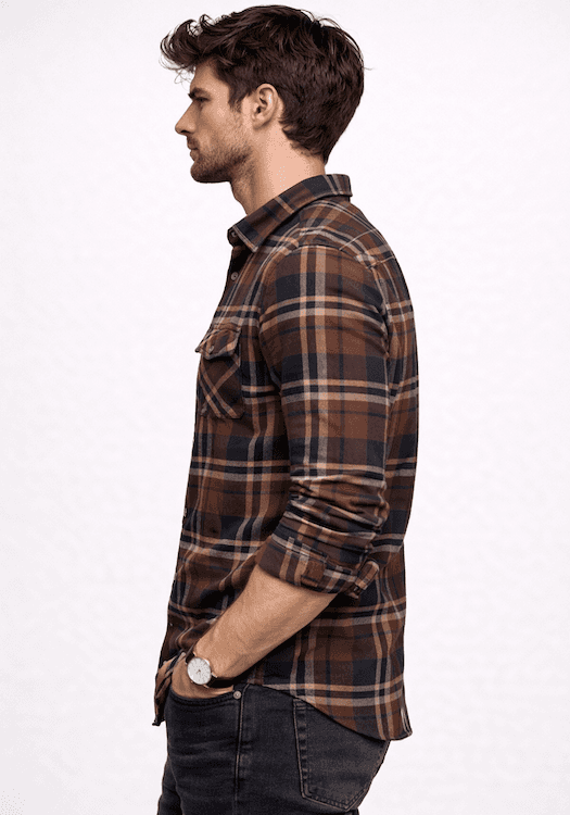ODCC 1 Pocket Checkered Full Sleeve Shirt YM0789 - 2