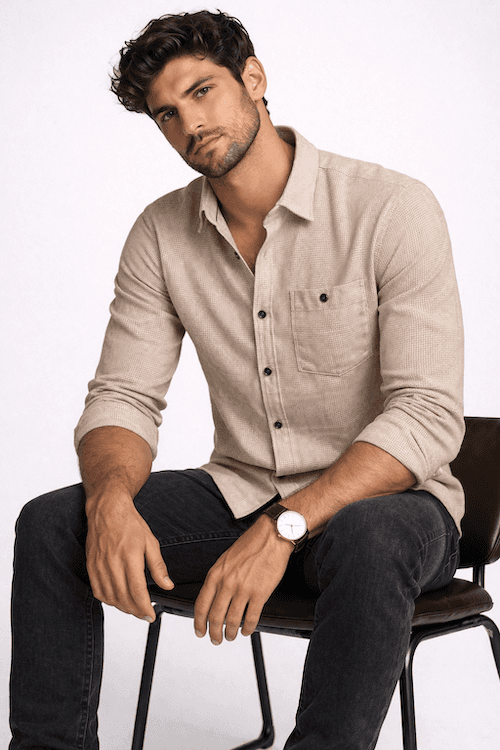 ODCC 1POCKET SHIRT F/S YM0742 - 3