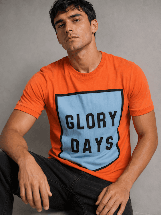ODCC Orange Glory Days Graphic Printed T-Shirt for Men T02565 - 3
