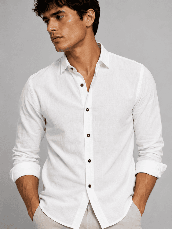 ODCC PLAIN SHIRT FULL SELEEVS  YM0801 - 3