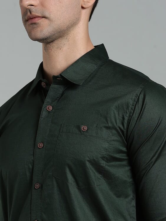 ODCC 1POCKET  SHIRT F/S YM0735 - 5