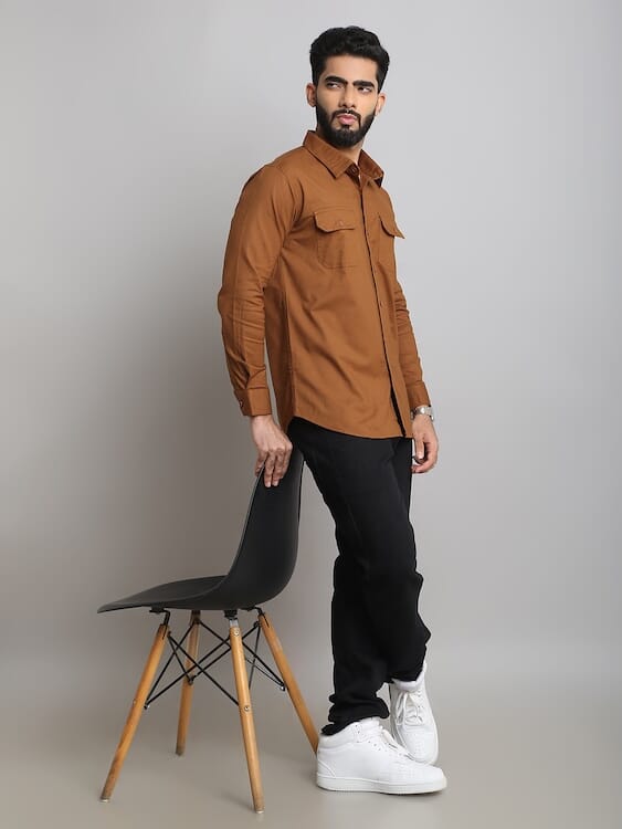 ODCC 2POCKET  SHIRT F/S YM0728 - 5