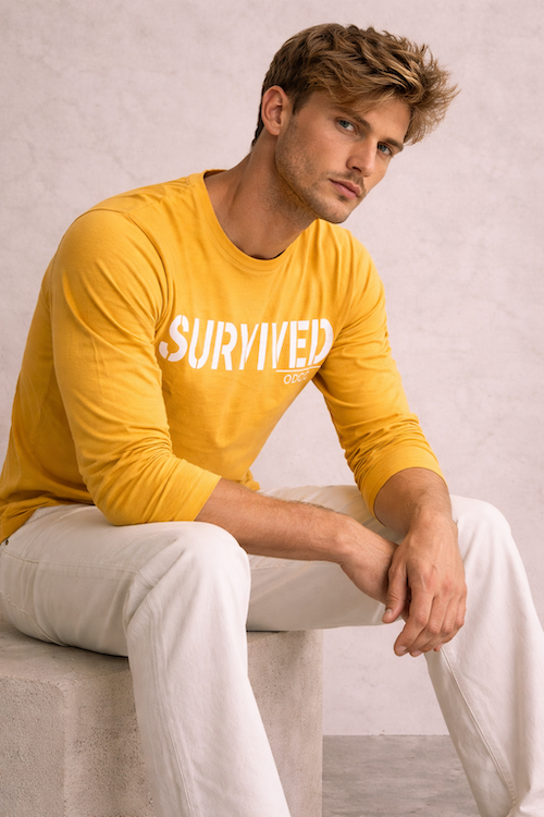 ODCC ROUND NECK PRINTED F/S T02486 - 3