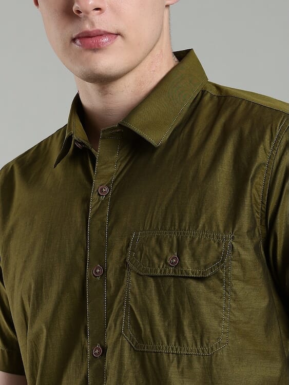 ODCC 1POCKET  SHIRT H/S YM0733 - 7