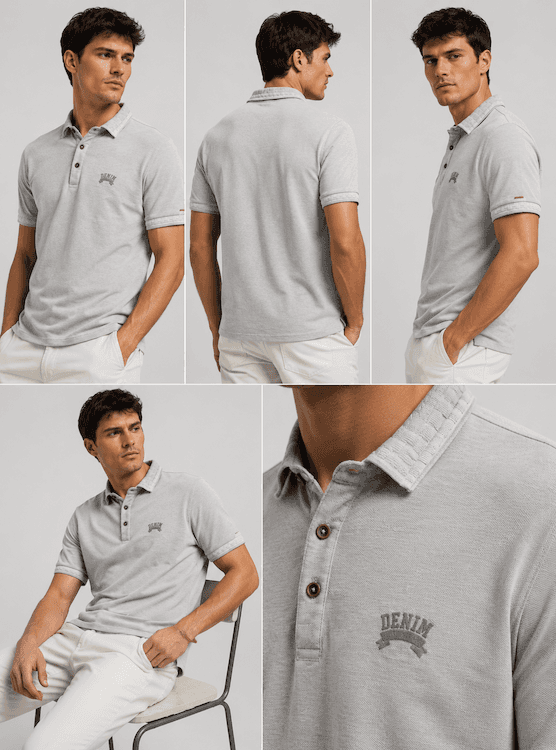 ODCC COLLAR PRINTED   HALF SELEEVS T02544 - 6