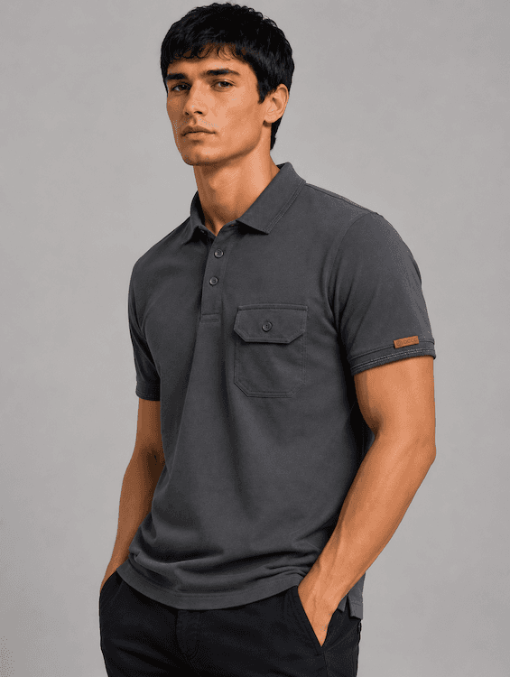 ODCC COLLAR HALF SELEEVS T02548 - 3