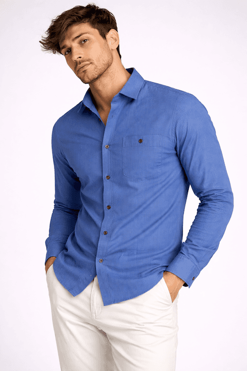 ODCC 1 POCKET  SHIRT F/S YM0768 - 3