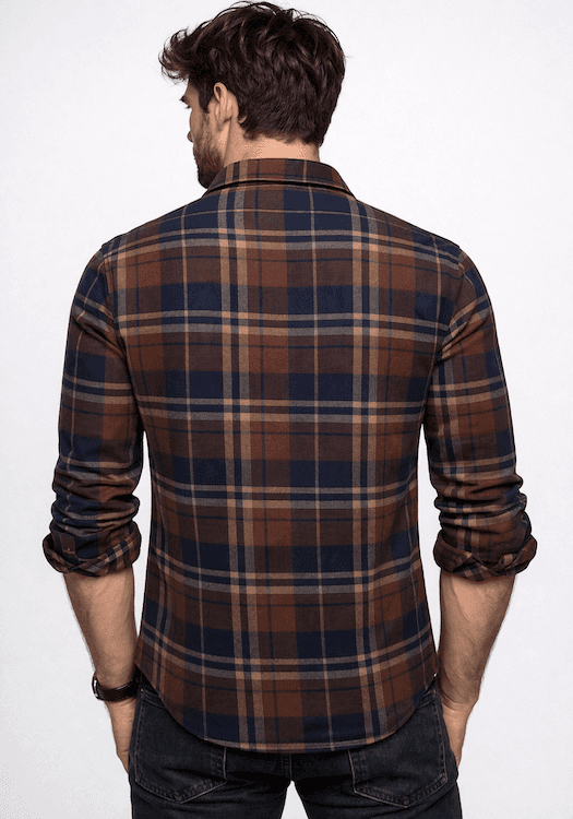 ODCC 1 Pocket Checkered Full Sleeve Shirt YM0789 - 3