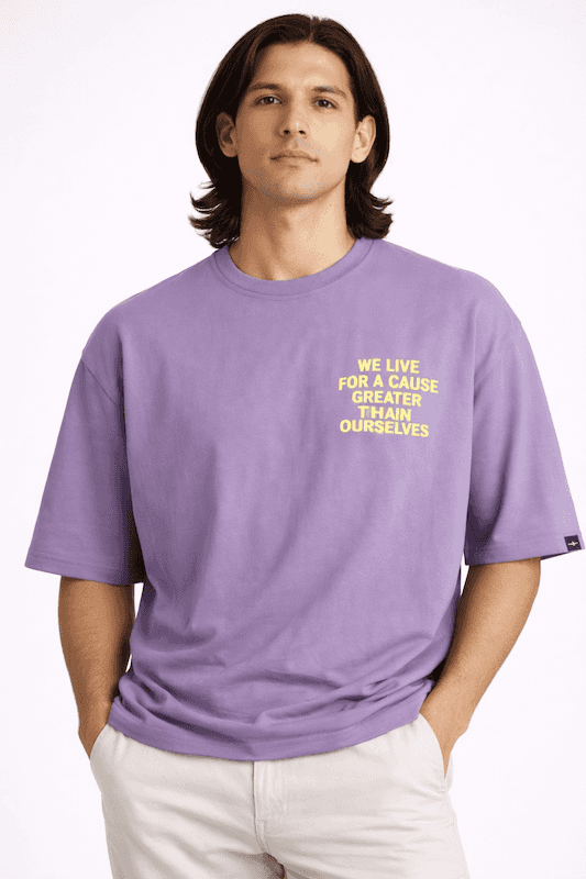 ODCC DROP SHOULDER PRINTED T02519