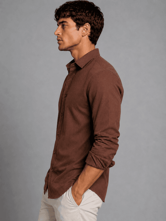 ODCC PLAIN SHIRT FULL SELEEVS  YM0798 - 4
