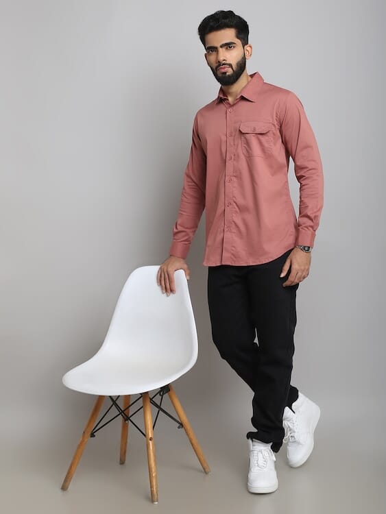 ODCC 1POCKET  SHIRT F/S YM0726 - 5