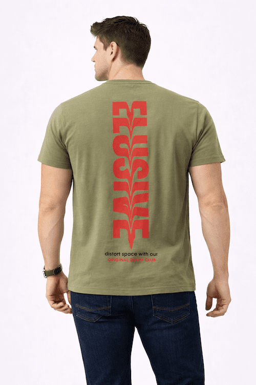 ODCC ROUND NECK PRINTED HALF SELEEVS T02515 - 2