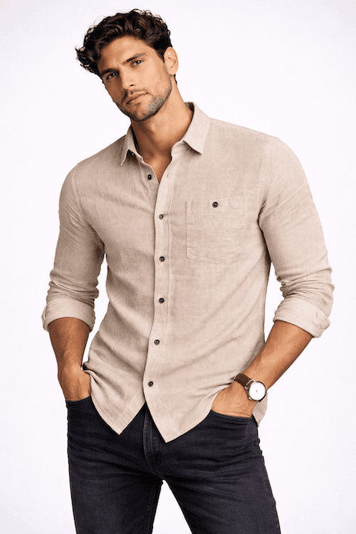 ODCC 1POCKET SHIRT F/S YM0742