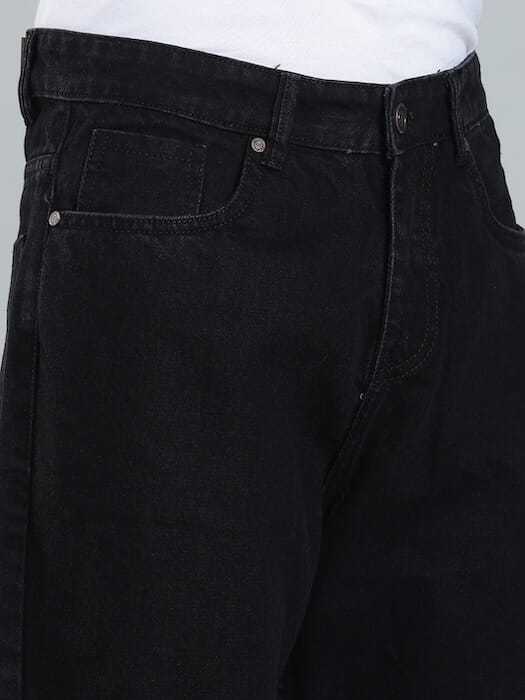 ODCC BAGGY FIT BLACK DENIM J1760 - 7