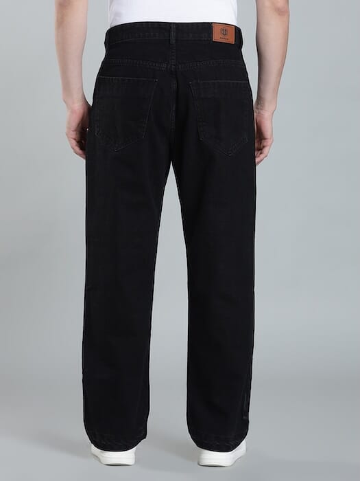 ODCC BAGGY FIT BLACK DENIM J1760 - 4