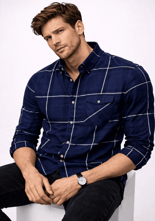 ODCC 1 Pocket Checkered Full Sleeve Shirt YM0784 - 4