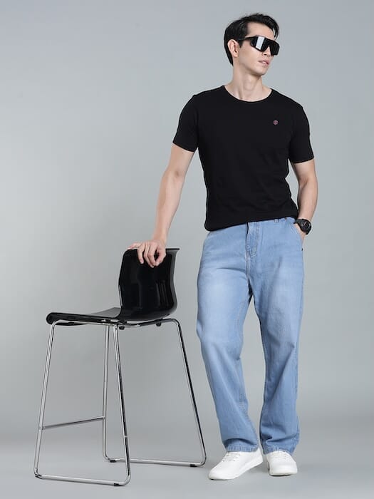 ODCC BAGGY CARPENTER LITE BLUE DENIM J1757 - 8