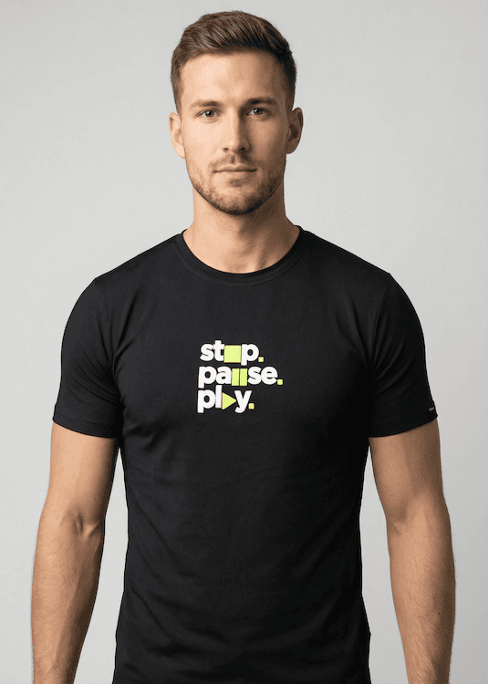 ODCC ROUND NECK PRINTED HALF SELEEVS  T02502