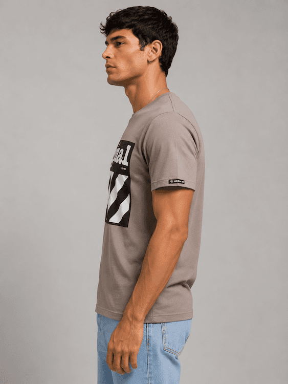 ODCC ROUND NECK PRINTED HALF SELEEVS T02532 - 6