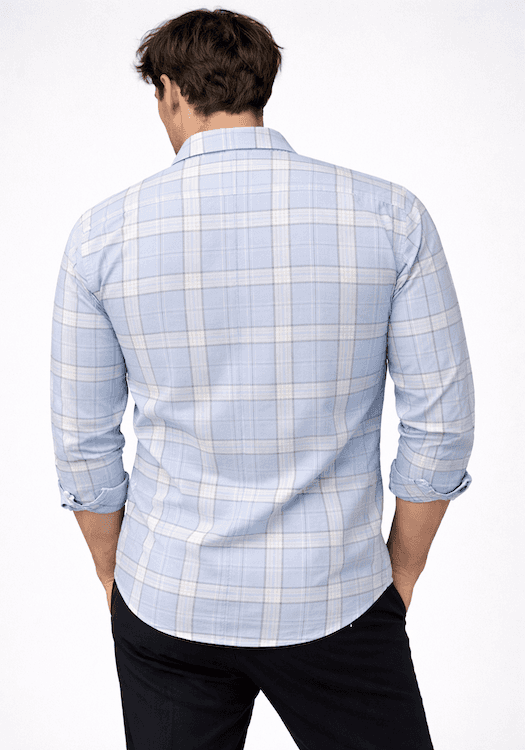 ODCC 2 Pocket Flap Checkered Full Sleeve Shirt YM0764 - 4