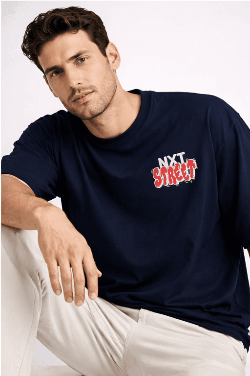 ODCC DROP SHOULDER PRINTED T02518 - 2
