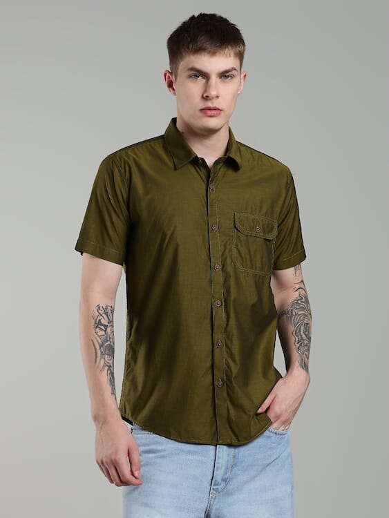 ODCC 1POCKET  SHIRT H/S YM0733