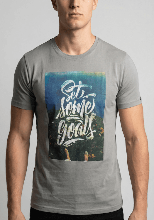 ODCC ROUND NECK PRINTED HALF SELEEVS T02516