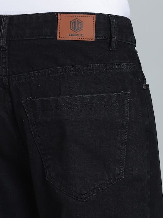 ODCC BAGGY FIT BLACK DENIM J1760 - 8