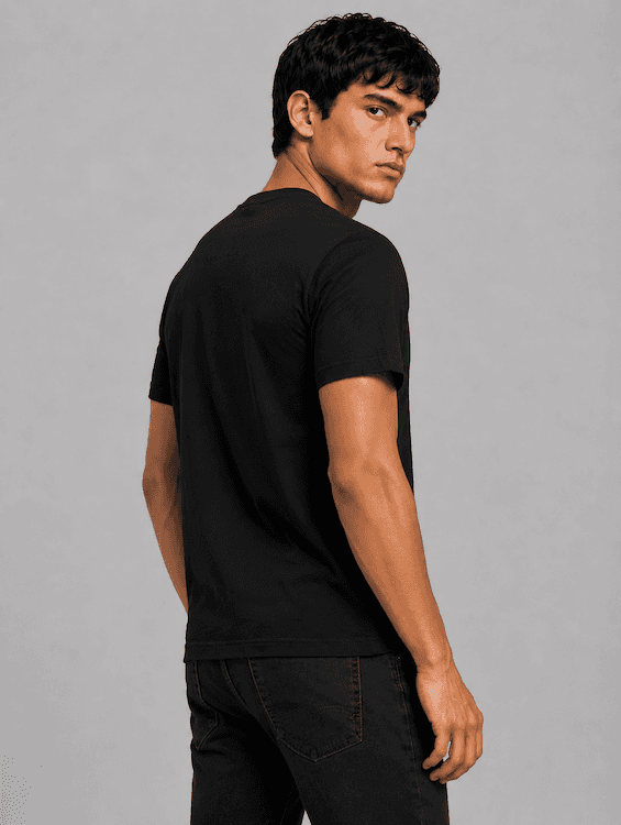 ODCC ROUND NECK PRINTED HALF SELEEVS T02534 - 4