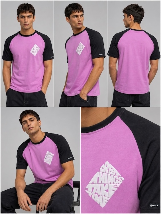 ODCC RAGLAN HALF SLEEVE T02552 - 5