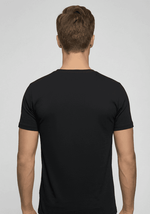 ODCC ROUND NECK PRINTED HALF SELEEVS  T02501 - 2