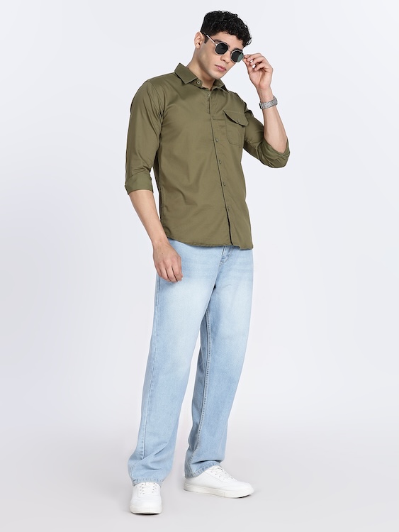 ODCC 1POCKET  SHIRT F/S YM0725 - 7