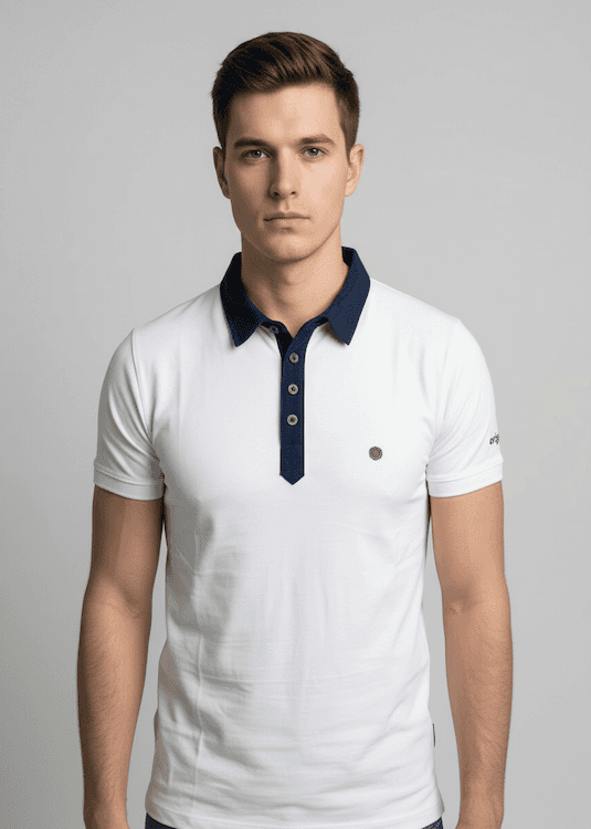 ODCC DENIM COLLAR H/S T02510