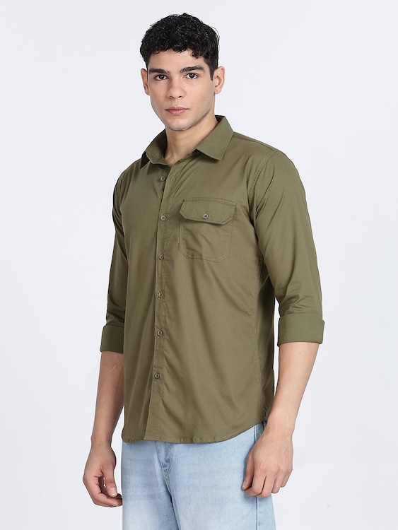 ODCC 1POCKET  SHIRT F/S YM0725 - 2