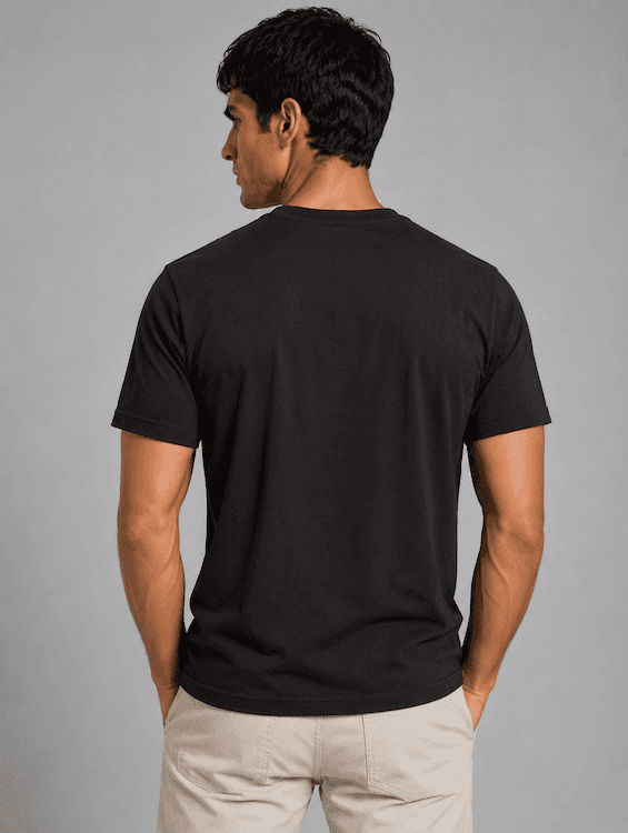 ODCC ROUND NECK PRINTED HALF SELEEVS T02529 - 6