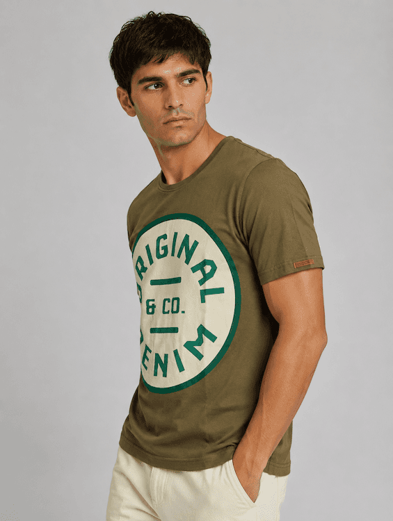 ODCC ROUND NECK PRINTED HALF SELEEVS T02535 - 3