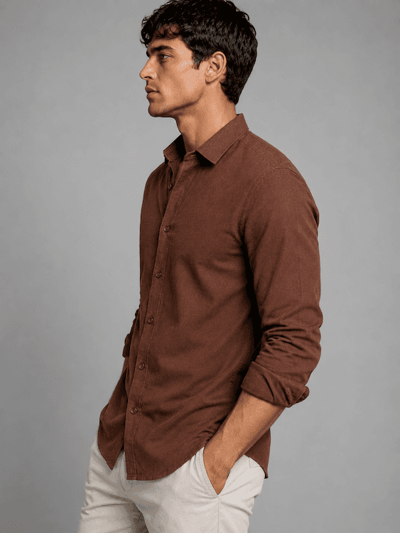ODCC PLAIN SHIRT FULL SELEEVS  YM0798 - 2