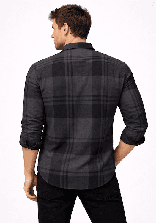 ODCC 2 Pocket Flap Checkered Full Sleeve Shirt YM0786 - 2