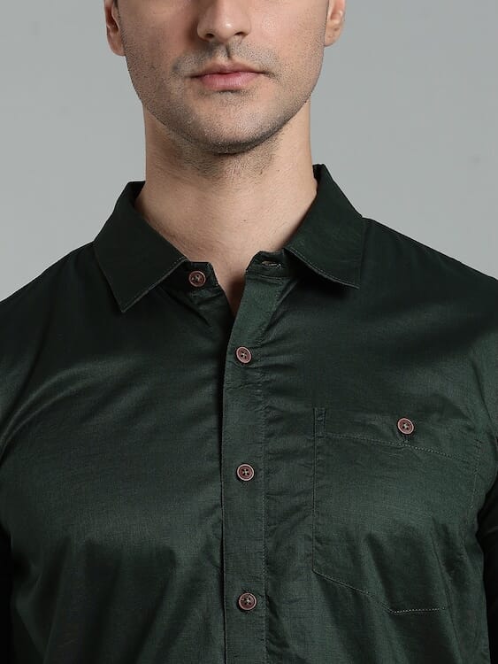 ODCC 1POCKET  SHIRT F/S YM0735 - 4