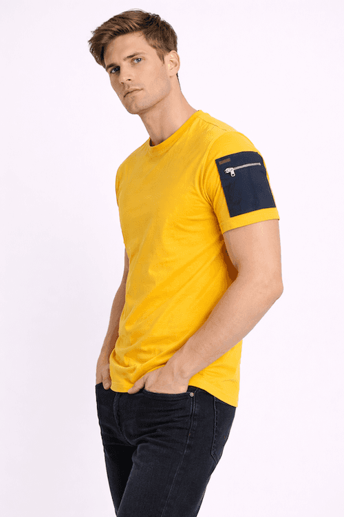 ODCC ROUND NECK WITH POCKET SLEEVES H/S T02476 - 2