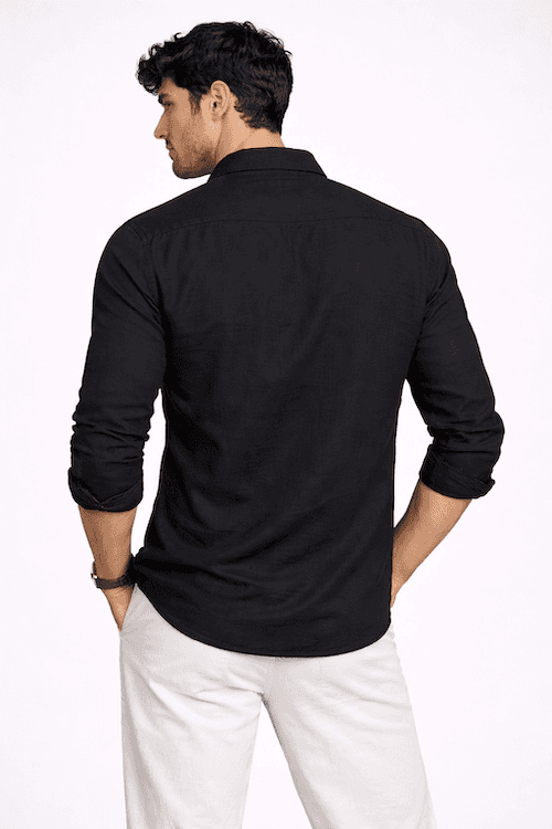 ODCC PLAIN SHIRT FULL SELEEVS  YM0803 - 3